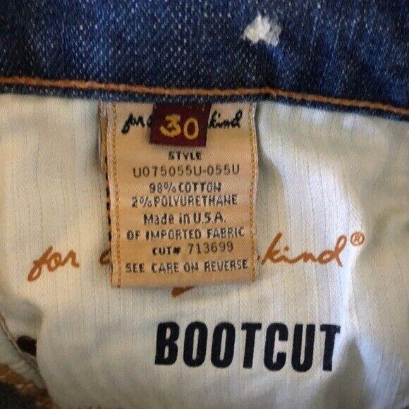 7 for all mankind bootcut turned into Capri Jeans Women’s Size 30 - Picture 7 of 7